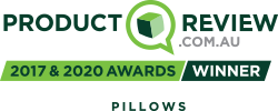Product Review, best pillow award, 2017 & 2020